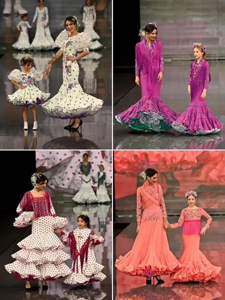 Фламенко Мода за момичета 2023