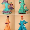 Фламенко рокли за момичета 2023