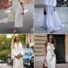 Бели рокли лято 2024