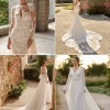 Дантелени сватбени рокли 2024