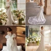 Сватбени рокли За Пълнички 2024 снимки